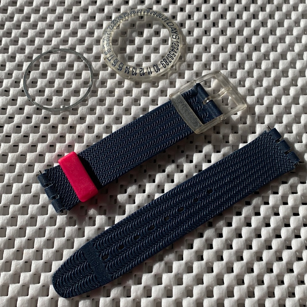 Swatch FLITTER GLOW - strap & ring only